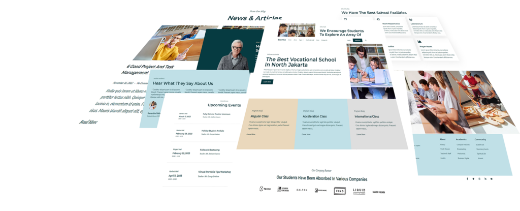 esemka - template website sekolah - layers